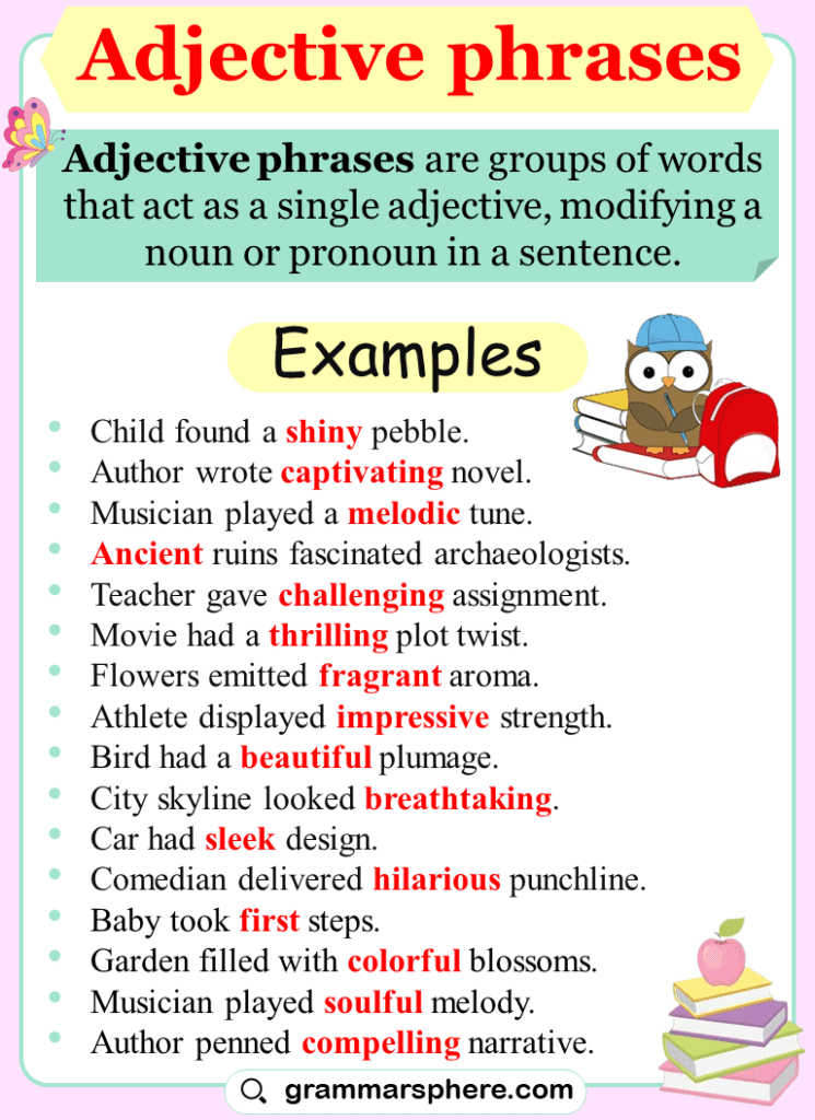 Mastering Adjective Phrases: Essential Guide for Fluent English