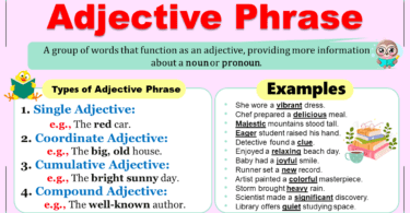 Mastering Adjective Phrases: Essential Guide for Fluent English