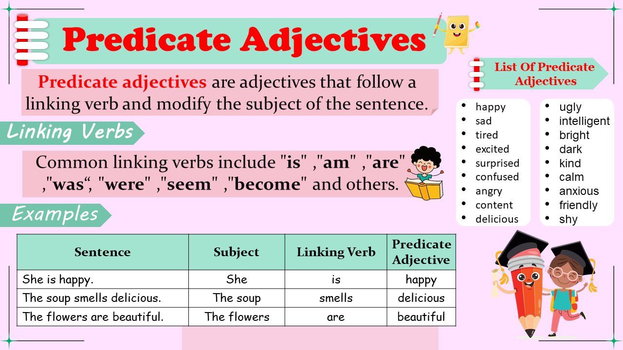 Predicate Adjectives