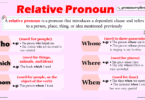 Relative Pronouns: Definition and Examples