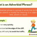 What is an Adverbial Phrase?