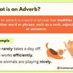 What is An Adverb?