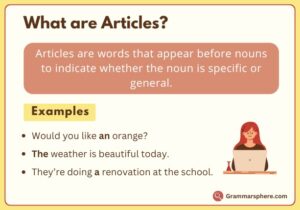 What is an Article