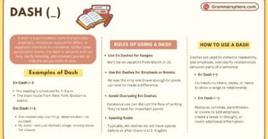 Understanding Dashes in English