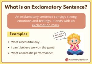 What is an Exclamatory Sentence?