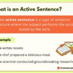 What Is an Active Sentence?