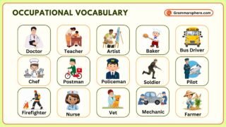 Professions Vocabulary | Learn Occupations names in English